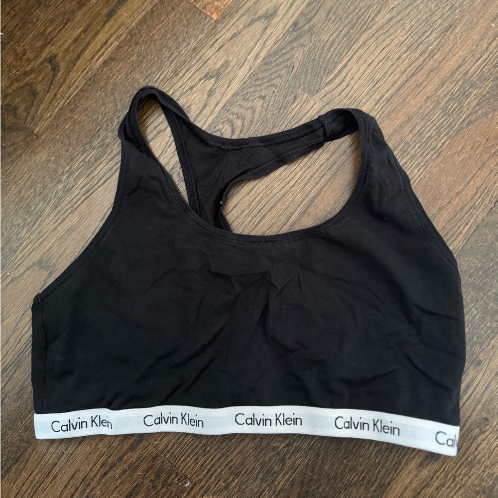 Calvin Klein Black Sports Bra